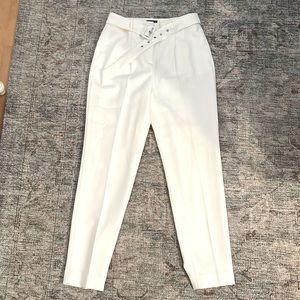 White House Black Market White Tailored Trousers (Size Women’s 4L)! Never worn.